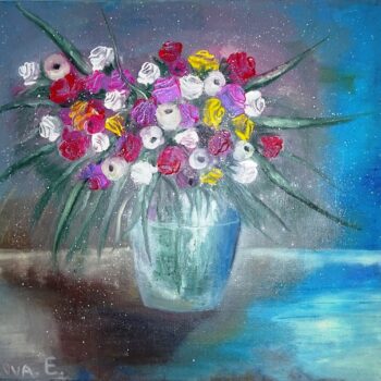 Vase mit Blumen
